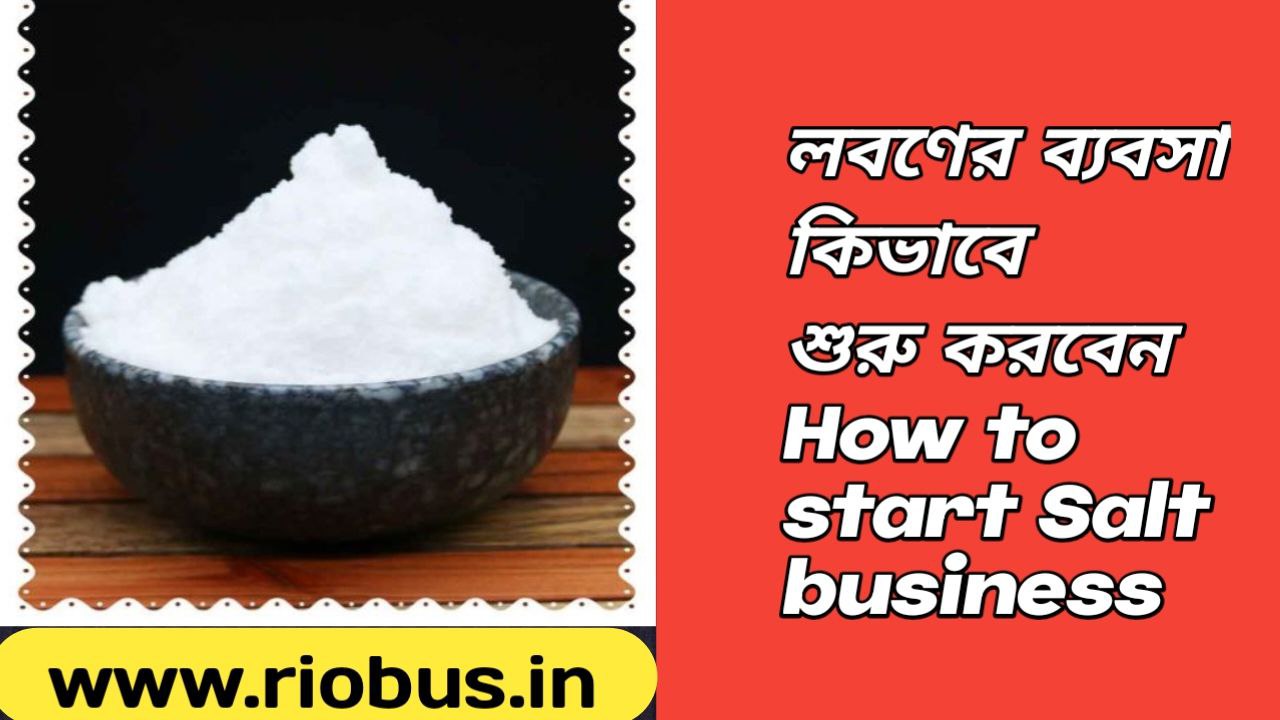 How to start salt business